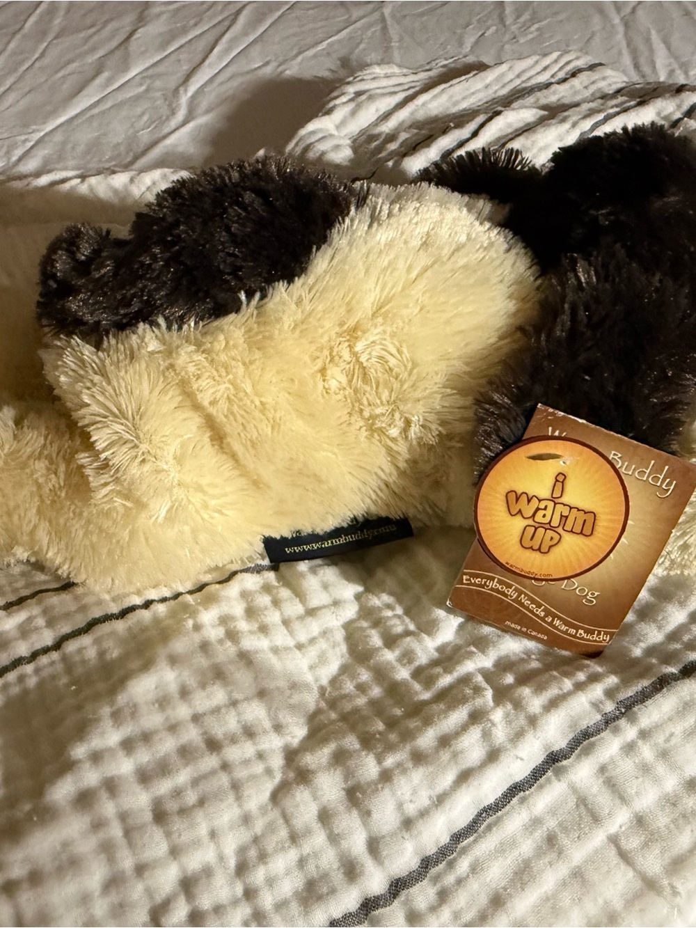 warm buddy plush dog heating pillow - Picture 4 of 8
